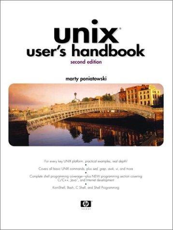 Cover for UNIX User's Handbook (2nd Edition)