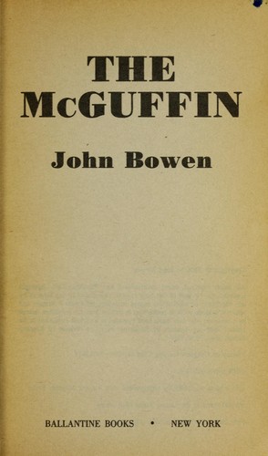 Cover for The McGuffin