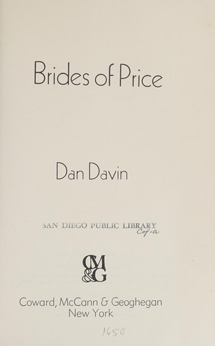 Cover for Brides of price