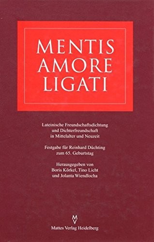 Cover for Mentis amore ligati