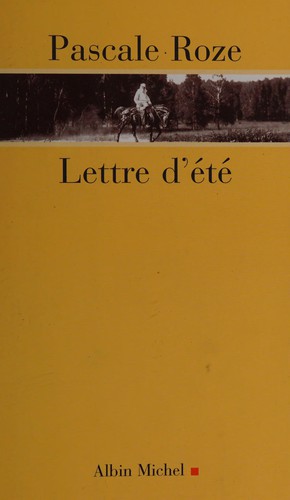 Cover for Lettre d'été
