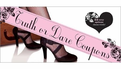 Cover for Truth or Dare Sex Coupons