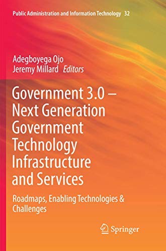 Cover for Government 3.0 – Next Generation Government Technology Infrastructure and Services