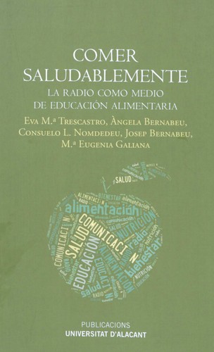 Cover for Comer saludablemente