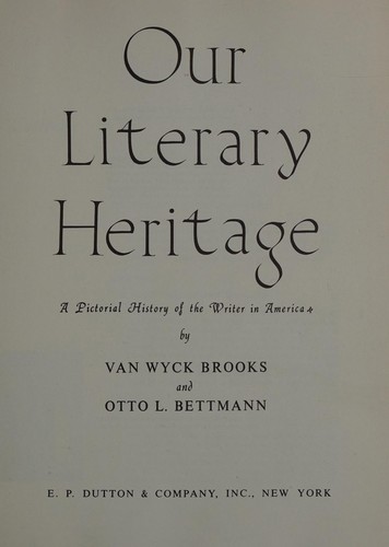 Cover for Our Literary Heritage