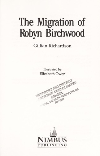 Cover for Migration of Robyn Birchwood
