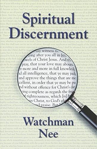 Cover for Spiritual Discernment
