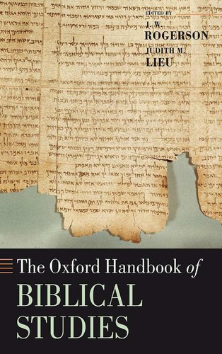 Cover for The Oxford handbook of biblical studies