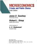 Cover for Microeconomics