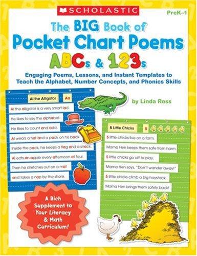Cover for Big Book of Pocket Chart Poems: ABCs & 123s