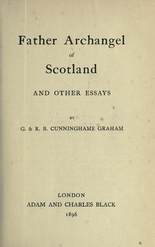 Cover for Father Archangel of Scotland and other essays