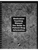 Cover for Medication teaching manual