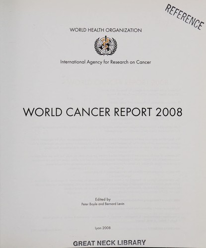 Cover for World cancer report 2008