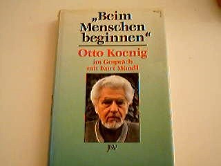 Cover for "Beim Menschen beginnen"