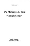 Cover for Die Muttersprache Jesu