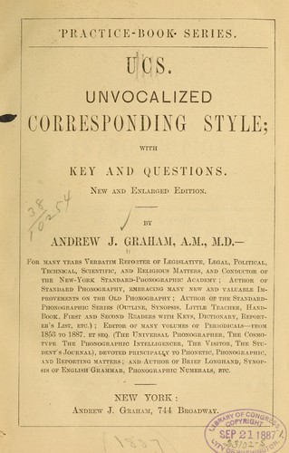 Cover for UCS