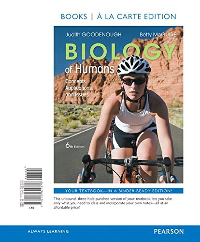 Cover for Biology of Humans