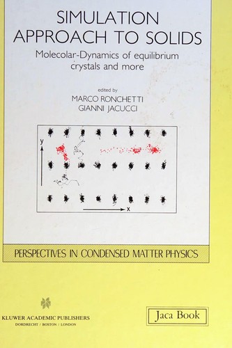 Cover for Simulation approach to solids