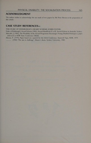 Cover for The Exceptional child