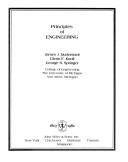 Cover for Principles of engineering