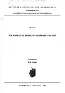 Cover for The narrative works of Hartmann von Aue