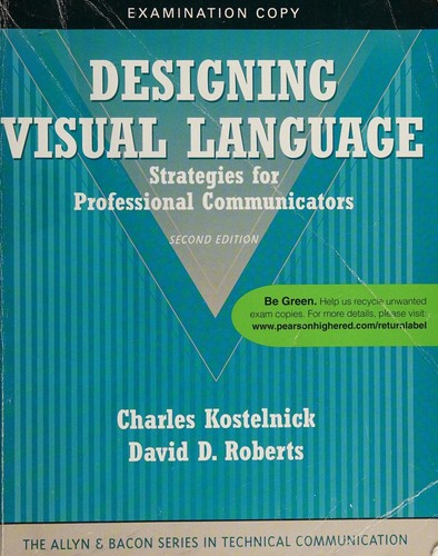 Cover for Designing visual language