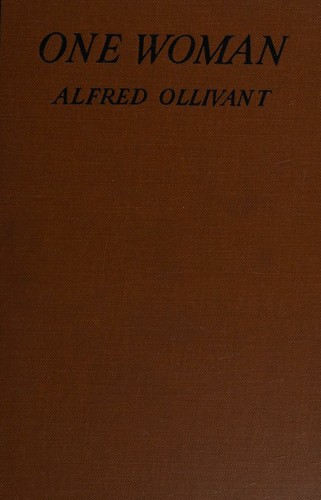 Cover for One woman
