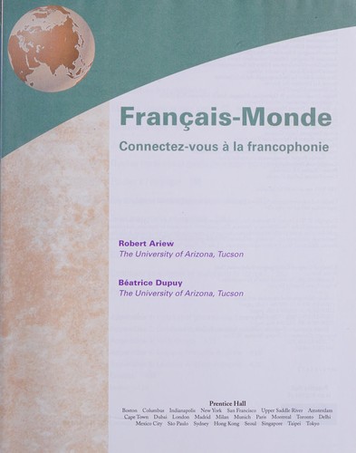 Cover for Franáiais-monde