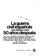 Cover for La Guerra civil española