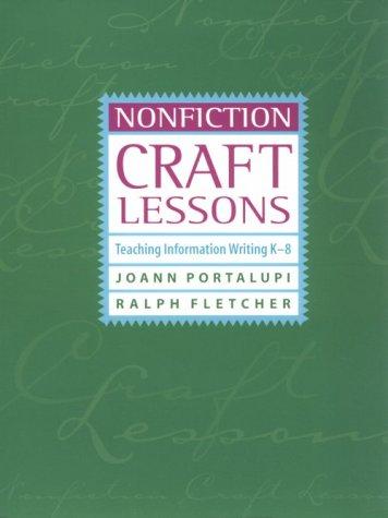 Cover for Nonfiction Craft Lessons