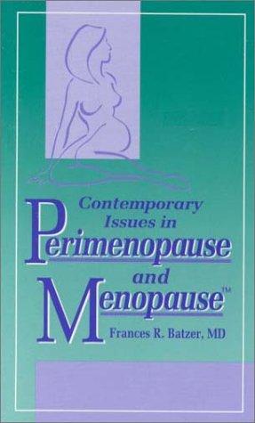 Cover for Contemporary Issues in Perimenopause and Menopause