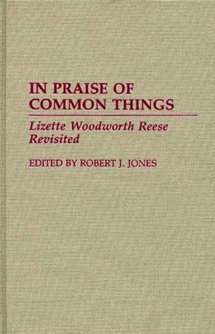 Cover for In Praise of Common Things