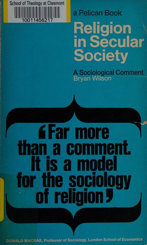 Cover for Religion in secular society