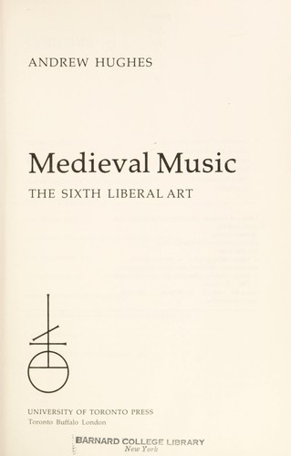 Cover for Medieval music