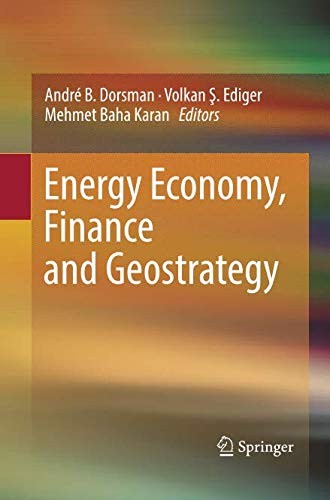 Cover for Energy Economy, Finance and Geostrategy