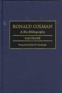 Cover for Ronald Colman