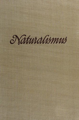 Cover for Naturalismus