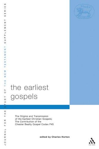 Cover for Earliest Gospels