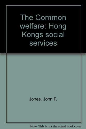 Cover for The Common welfare