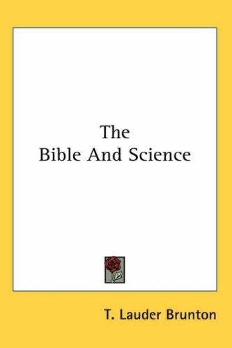 Cover for The Bible And Science