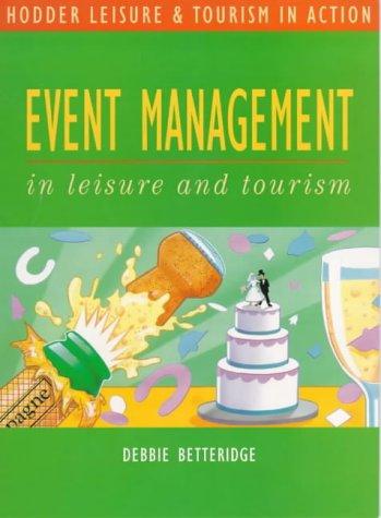 Cover for Event Management in Leisure and Tourism