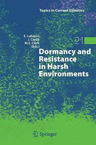 Cover for Dormancy and Resistance in Harsh Environments