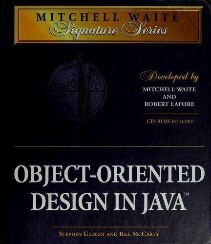 Cover for Object-oriented design in Java