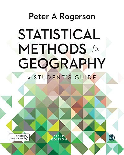 Cover for Statistical Methods for Geography