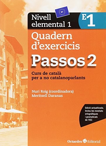 Cover for Passos 2. Quadern d'exercicis. Nivell elemental 1