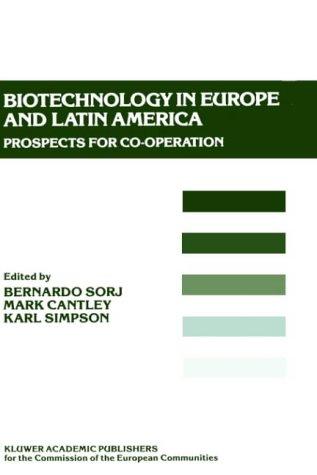 Cover for Biotechnology in Europe and Latin America