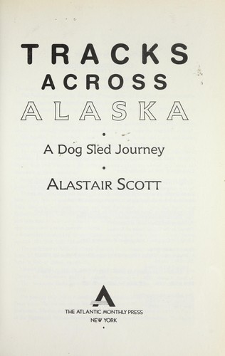 Cover for Tracks across Alaska