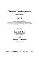 Cover for Chemical Carcinogenesis