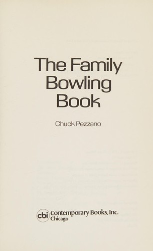 Cover for The family bowling book