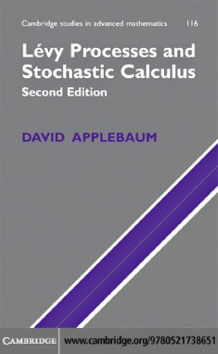 Cover for Lévy processes and stochastic calculus